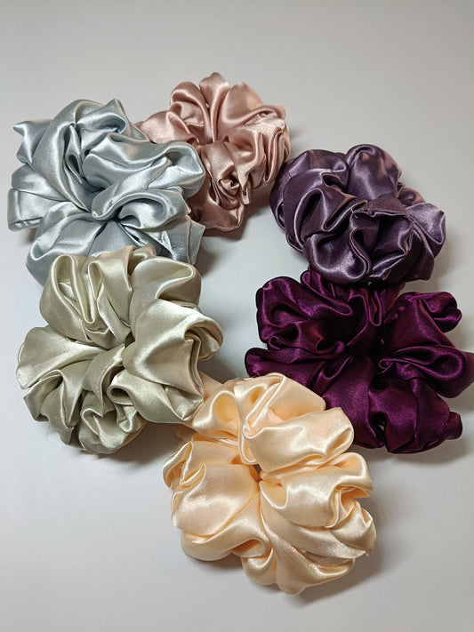 Satin Scrunchies Large